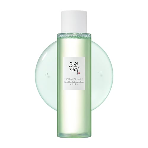 Beauty of Joseon Green Plum AHA BHA Toner Esencia facial refrescante Hidratante Exfoliante suave Ácido salicílico para todo tipo de pieles, Cuidado de la piel coreano para hombres y mujeres 150 ml 5,27 fl.oz