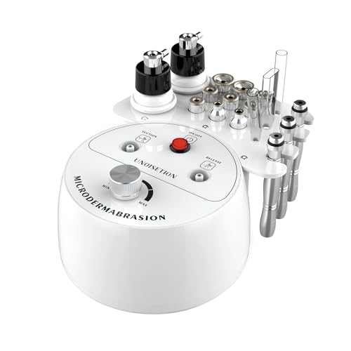 Máquina de microdermoabrasión con diamante profesional, dispositivo de cuidado de la piel 3 en 1 para peeling facial y dermoabrasión para uso personal en el hogar y salón