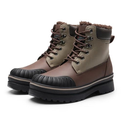 Botas de nieve impermeables y aislantes para exteriores de invierno para hombre de Bruno Marc