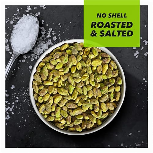 Pistachos maravillosos sin cáscara, frutos secos tostados y salados, bolsa resellable de 12 onzas, bocadillos proteicos, sin gluten, bocadillo saludable