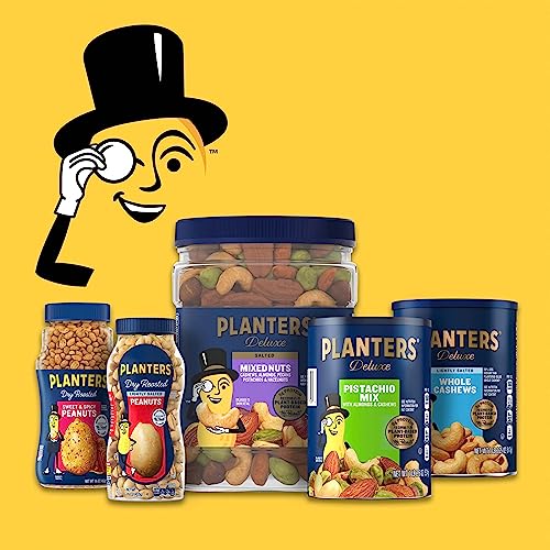 MANÍ DULCE Y ESPERADO PLANTERS, Snacks para fiestas, Proteína de origen vegetal, Snack para después de la escuela, Snacks rápidos para adultos, Frutos secos dulces y salados, Producto básico de la despensa, Maní tostado con miel, Kosher, Frasco de 16 oz