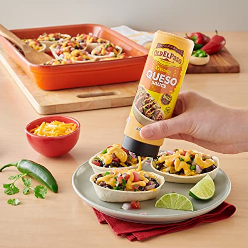 Salsa para tacos Old El Paso - Salsa de queso cremoso, 9 oz.