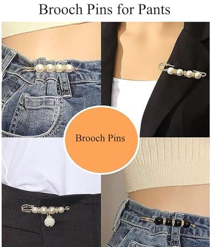 Broches y alfileres para mujer, lote de 50 piezas de alfileres para calcetines, imperdibles, broches, botones, alfileres para ropa, bonitos broches de perlas para mujer, bufandas, chales, sombreros, alfileres para zapatos, accesorios de joyería