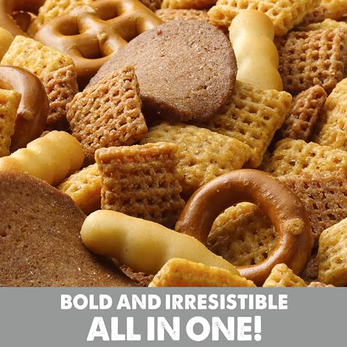 Mezcla para bocadillos sabrosos Chex Mix Bold Party Blend, tamaño familiar, 13,5 oz