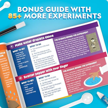 Kit de magia científica de NATIONAL GEOGRAPHIC: kit de ciencia para niños con más de 100 experimentos y trucos de magia únicos, juego de química y proyecto STEM, un gran regalo para niños y niñas (exclusivo de Amazon)