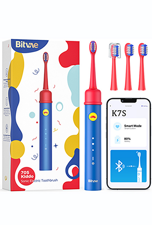 Cepillo de dientes eléctrico para niños Bitvae Smart K7S, batería con duración de 100 días